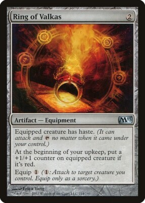 Ring of Valkas 1x MtG 2013 m13 Core Edition SP/NM