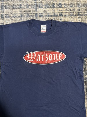 Vintage 90s Warzone NYHC T Shirt L Madball Sick Of It All Merauder 