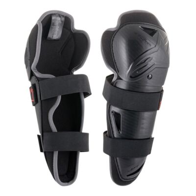 Alpinestars 2025 Bionic Action Knee Protectors Black Red  MX Motocross Off Road