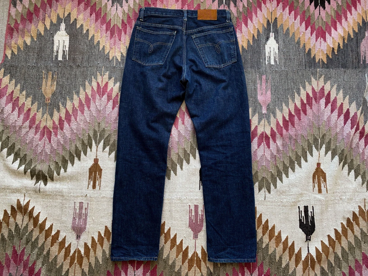 RRL Double RL R537SW Selvedge Denim Jeans Made in USA Size 33x32