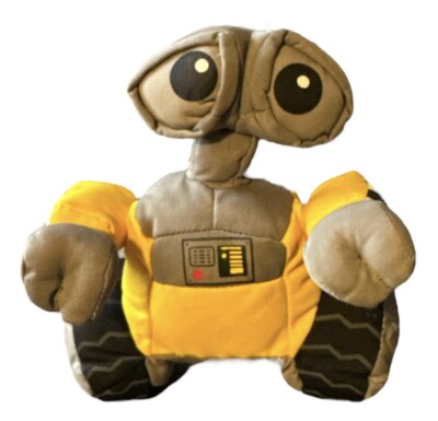 DISNEY STORE PIXAR WALL-E PLUSH STUFFED ANIMAL ROBOT 7'' EXCLUSIVE