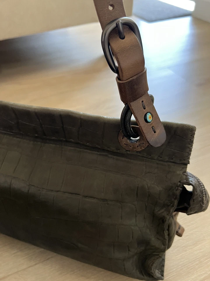 Bolso de mano Henry Beguelin de cuero Foto 3 de 4