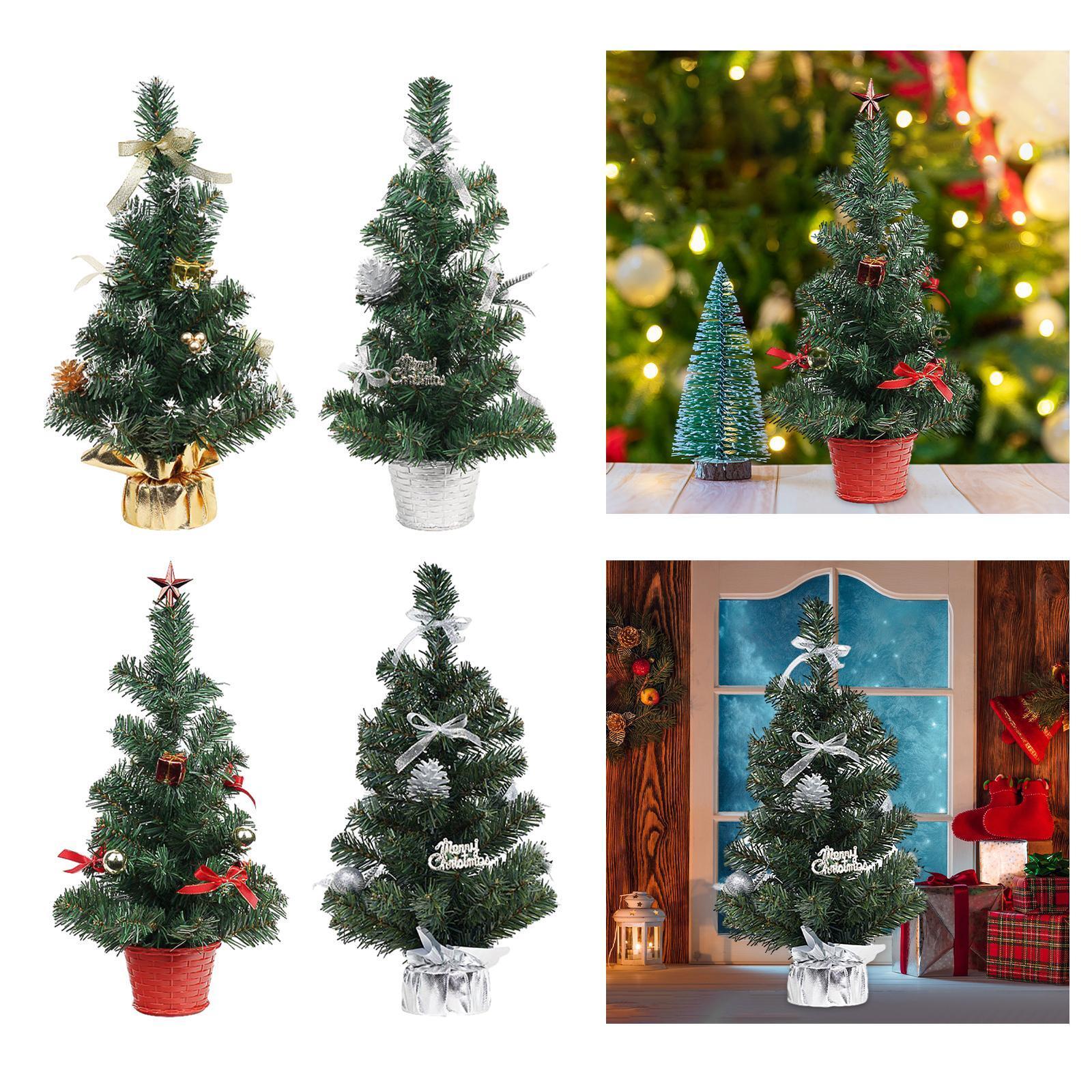 16inch Tabletop Christmas Tree Christmas Ornament Crafts Realistic