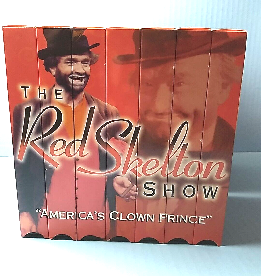 Vintage The Red Skelton Show Americans Clown Prince Vhs 7 Tape Set