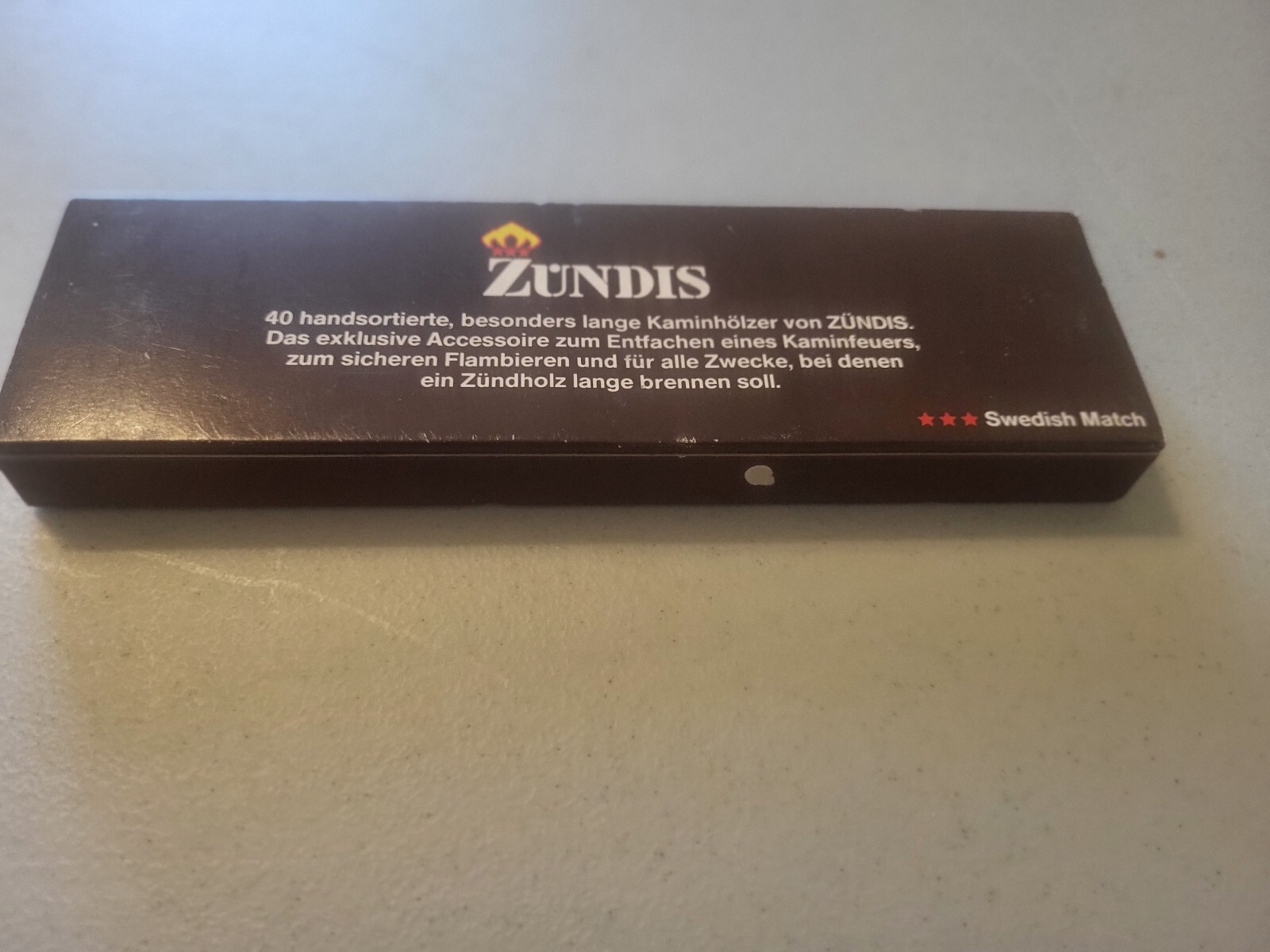 FIREPLACE MATCHES Firepit boxed from Sweden 71/2” long matches eBay