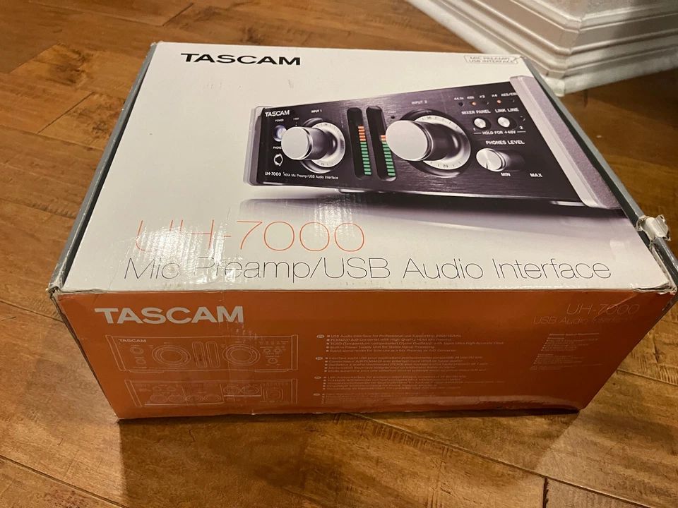 Tascam UH-7000 HDIA Mic Preamp USB Audio Interface - Image 4 of 4
