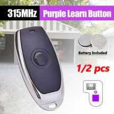 1/2Pcs for Sears Craftsman 1-Button Remote Control 315mhz Garage Door Opener NEW
