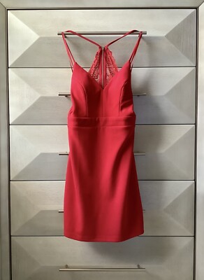 CITY TRIANGLES RED DRESS - SIZE 5 | eBay