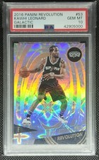 Kawhi Leonard 2016-17 Panini Revolution Galactic SSP PSA 10 Pop 5