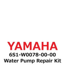 【NEW】Yamaha Genuine Water Pump Repair Kit 6S1-W0078-00-00