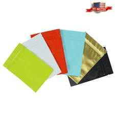 100 PCS Freeze Dried Candy Food Safe Heat Seal Plastic Storage Bags Tear Notch