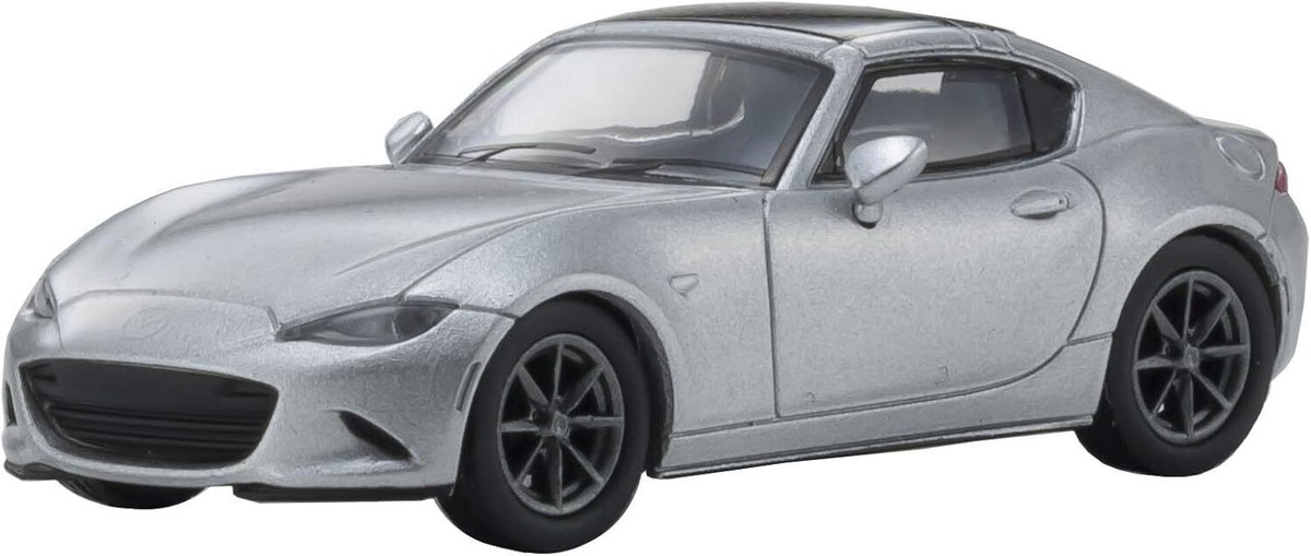 New Kyosho 1:64 Mazda ROADSTER RF RS 2016 Silver Diecast mini car