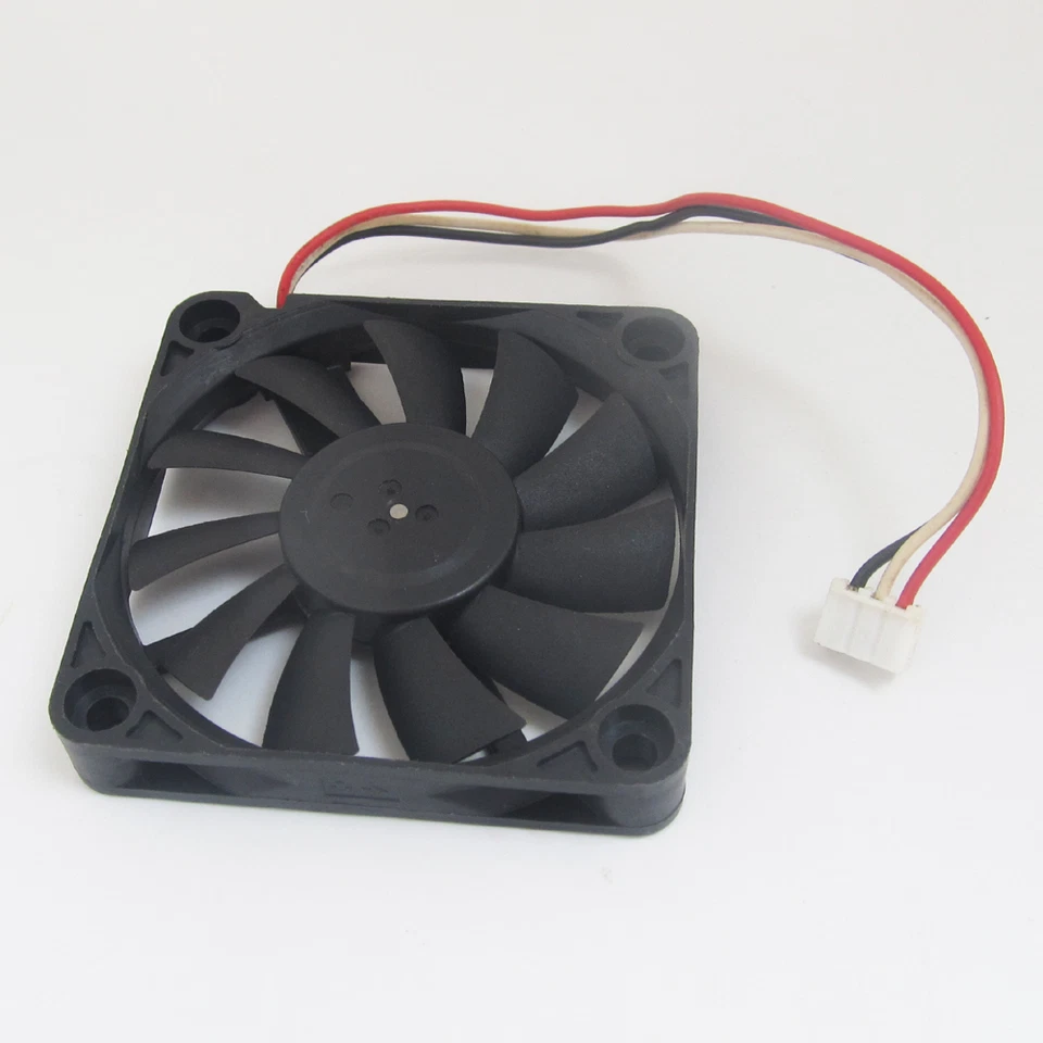1pc NIDEC D06X-12TL 60x60x10mm 6010 DC12V 0.10A 3pin Connector DC Cooling fan - Image 4 of 4