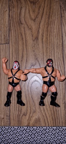 wwf hasbro 1990s Demolition Smash Crush Figures...