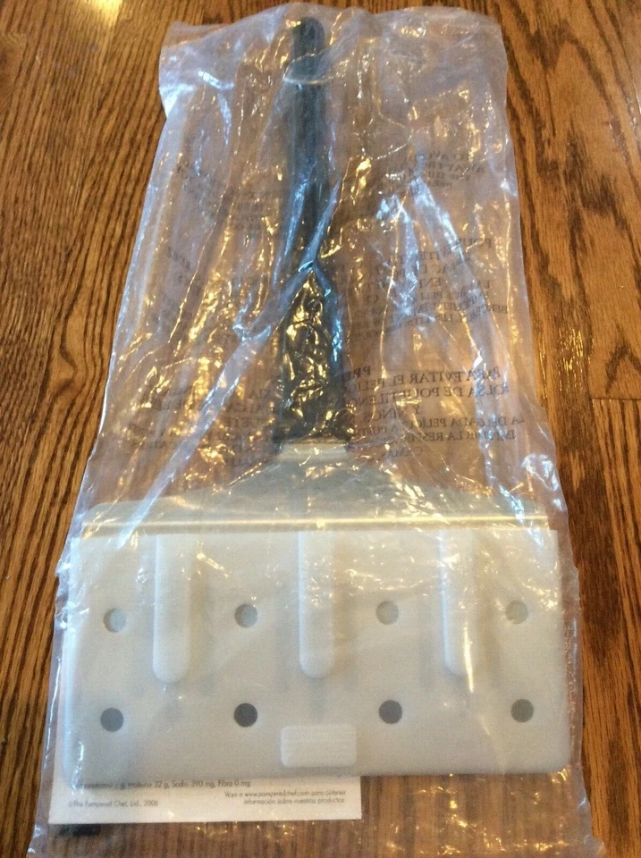 Pampered Chef BBQ Grill Jumbo Turner  8" Wide NIP Stainless Steel Barbecue BarBQ - Image 2 of 3