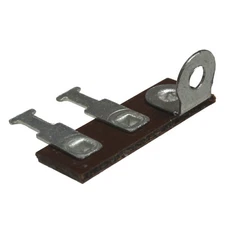 5pc 2 Lug Terminal Strip No Common Horizontal Screw Mount Phenolic