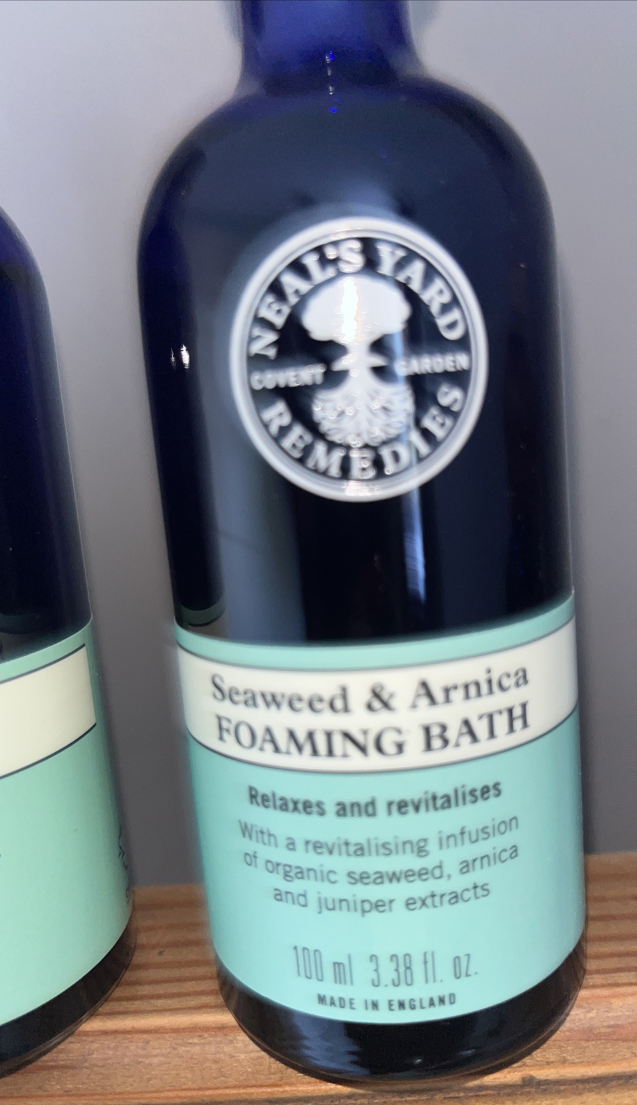 Neals Yard Seaweed & Arnica Foaming Bath 100ml & Aromatic Foaming Bath
