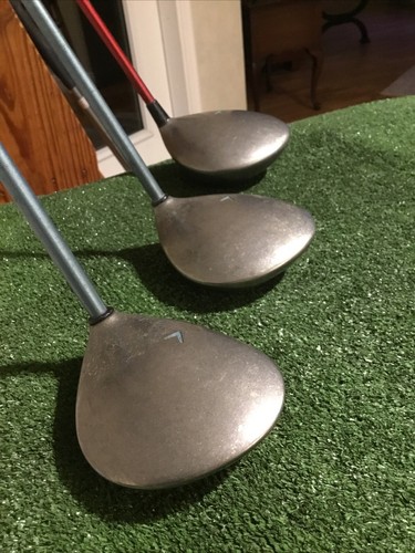 Callaway Ladies Great Big Bertha War Bird Ti. Woods Set (D, 3W, 5W) Graphite - Picture 7 of 11