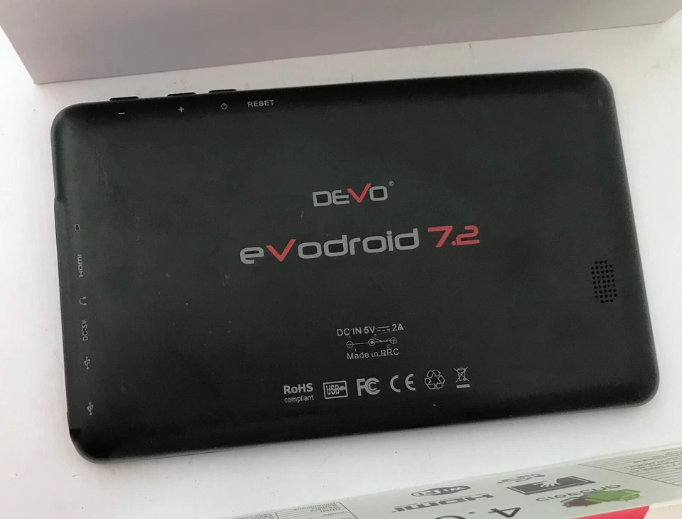TABLET DEVO Evodroid 7.2 - schermo da 7 pollici rotto da riparare - Immagine 2 di 4