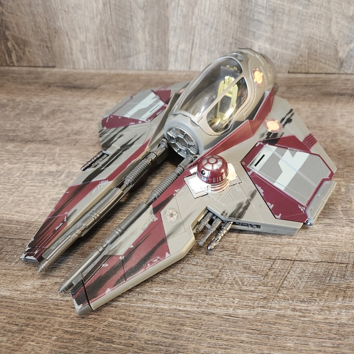 特撮 Obi-Wan Kenobi's Jedi Star Wars Revenge of the Sith Obi-Wan's Jedi Starfighter |S