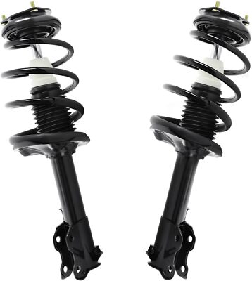 Front Left and Right Struts w/ Coil Springs Assembly for 2000 2001 Nissan Sentra