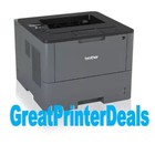 Brother Hl-L6200Dw Monochrome Laser Printer Nice Off Lease Unit With Supplies!