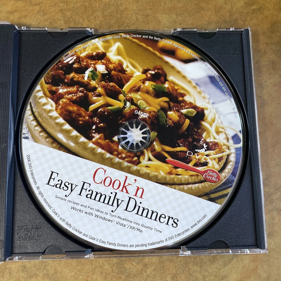 cook’n easy family dinners - Betty Crocker CD-ROM - Image 2 of 4