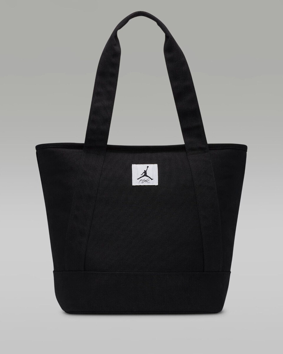 Jordan ブラック トートバッグ NEW Air Jordan Flight Shopping Bag Carryall 38L Tote Travel School
