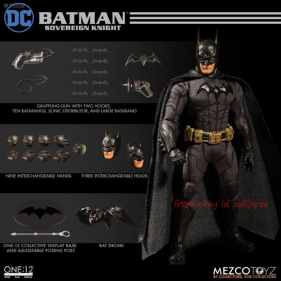 Perfect Mezco 1/12 Collective Batman Sovereign Knight Action