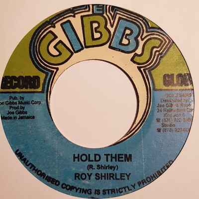 ROY SHIRLEY with Lynn Taitt & the Jets - HOLD THEM (JOE GIBBS) 1967