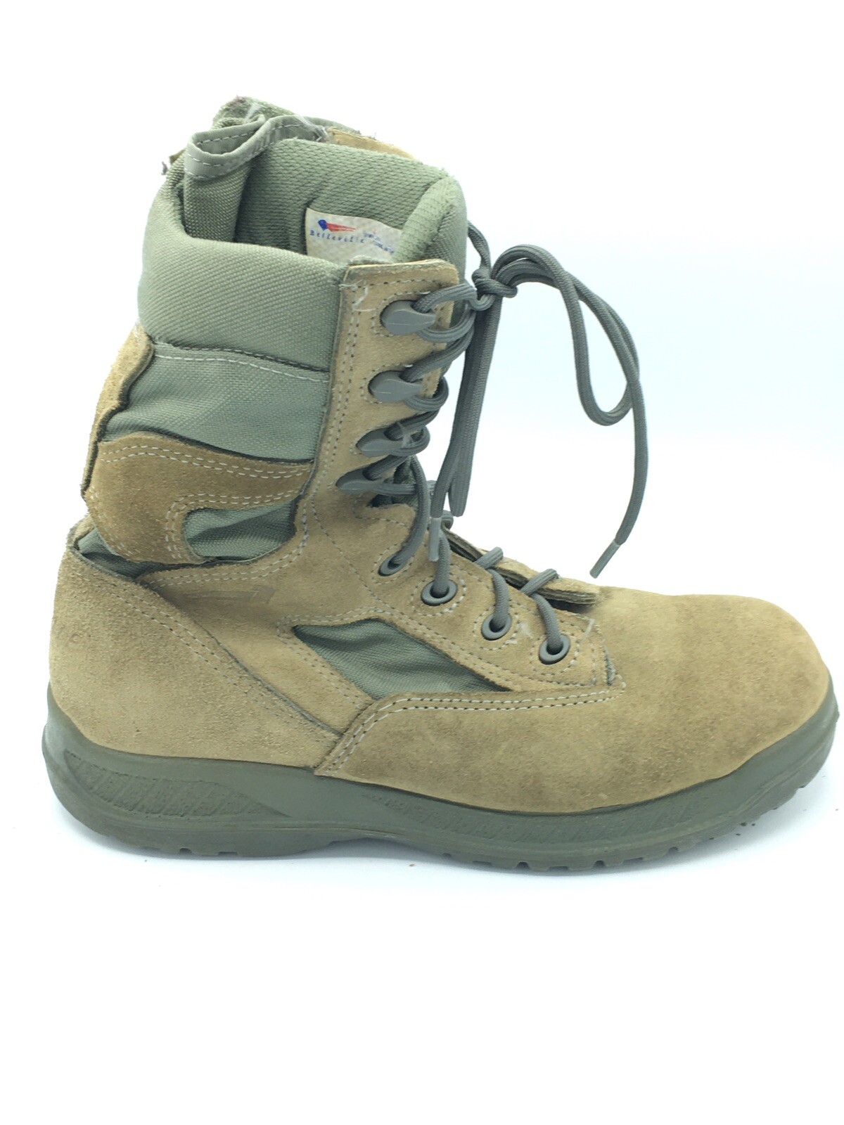sage green composite toe boots