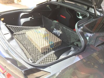 3 Cargo Nets (1 Floor and 2 Envelope Styles) for CHEVROLET C7 CORVETTE 2014-2019