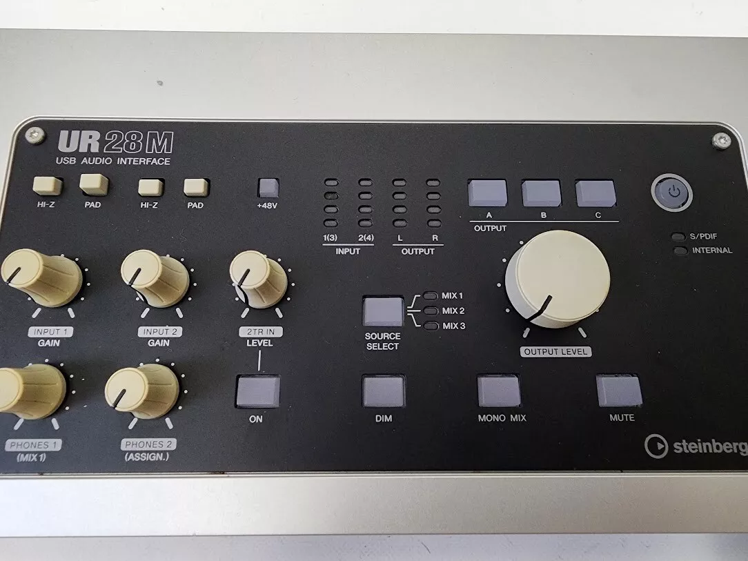 Steinberg UR28M USB Audio Interface Studio Controller