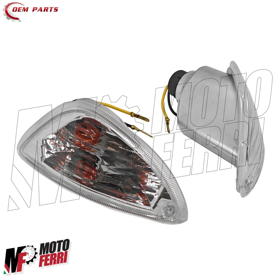 Coppia Frecce Fanalini Posteriori Piaggio Vespa LX LXV S 50 125 150 2T 4T MF9493 - Immagine 3 di 4