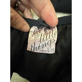Victoria's Secret Sexy Little Things Teddy Bodysuit Black 34B Skirted