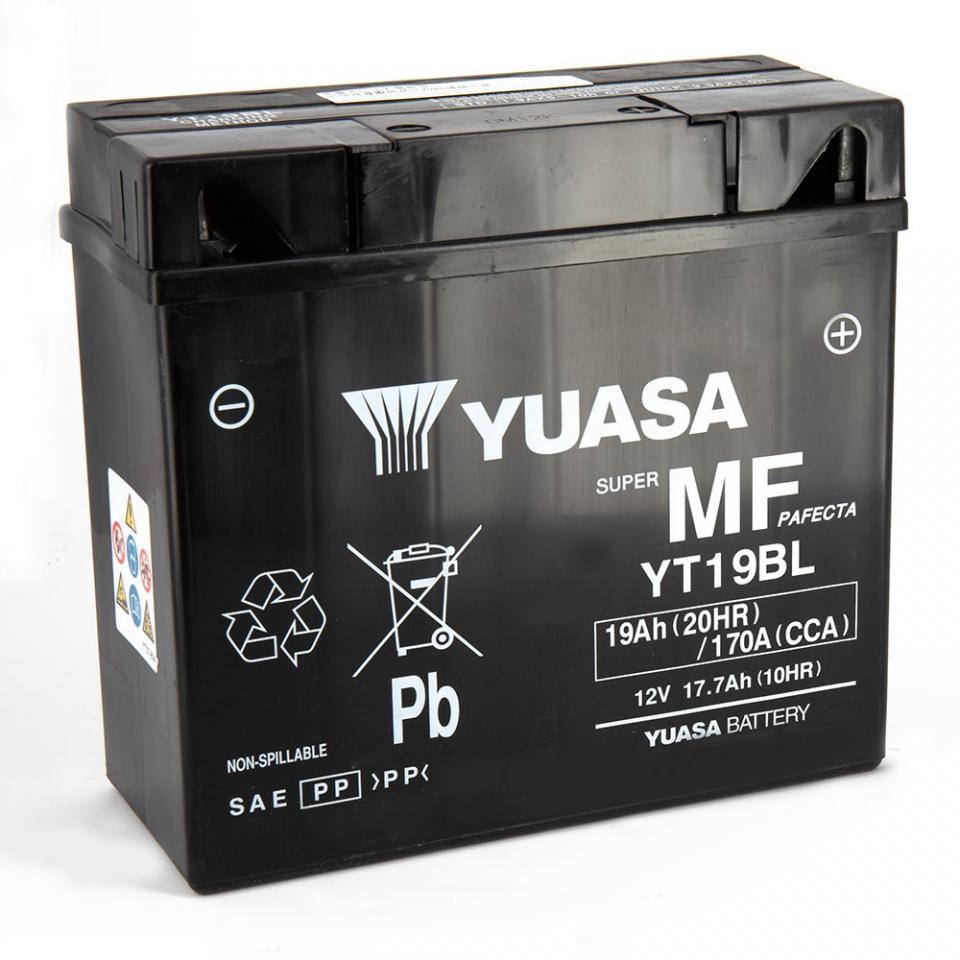 Batterie Yuasa YT19BL haute performance au démarrage pour BMW 1100 R S - 4