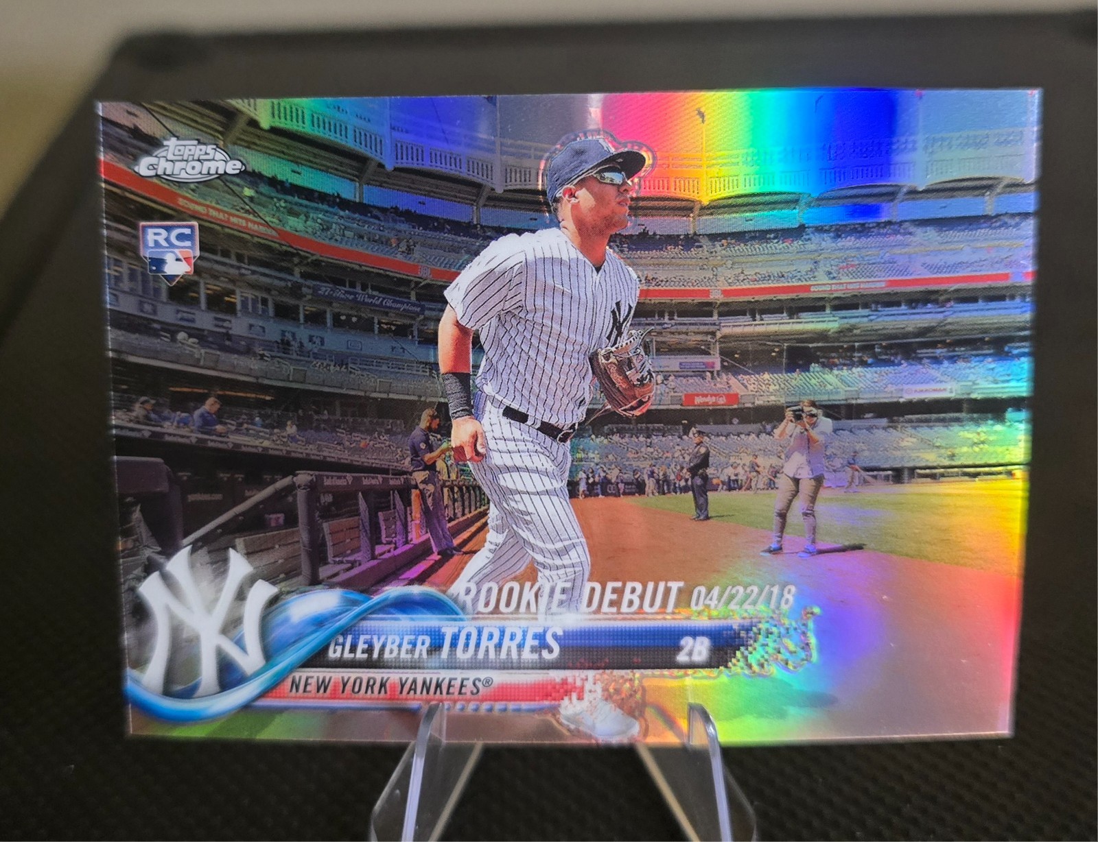 2018 Topps Chrome Update - Rookie Debut Gleyber Torres (RC) /250 Refractor