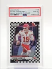 PATRICK MAHOMES II 2024 PANINI PRIZM BLACK WHITE CHECKER SP PSA 10 Q1678