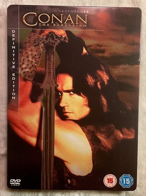 CONAN The Barbarian *Definitiv Edition (DVD'07) Hochglanz-Steel (Schwarzenegger)