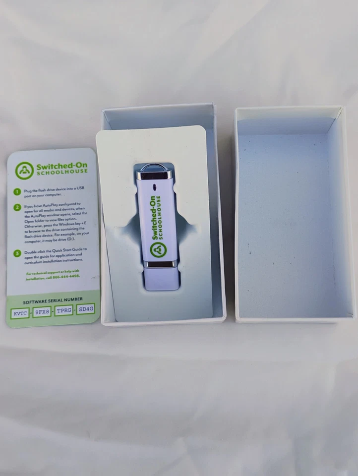 Switched On Schoolhouse 5th Grade Math SoS Flash Drive USB - Image 2 of 4