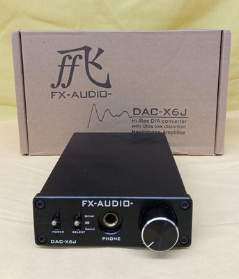 FX AUDIO DAC-X6J USB DAC Digital Audio Converter High-Resolution
