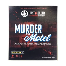 Hunt A Killer Board Game Murder at the Motel Box VG+