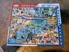 UNITED STATES OF AMERICA 100 White Mountain  290 Jigsaw Puzzle 1000 Pcs 24x30