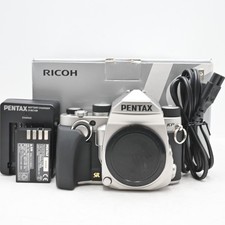 Shutter count:  3923  PENTAX Digital SLR Camera KP Body Silver