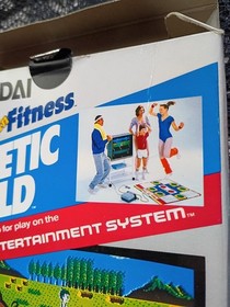 *READ* Athletic World Family Fun Fitness Bandai NES Rare Variant