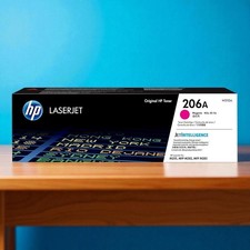 New Open Box HP 206A Magenta Original LaserJet Toner Cartridge, W2113A