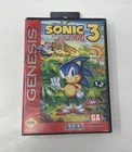 Sonic the Hedgehog 3, Sega Genesis In Box No Manual Authentic Tested Working