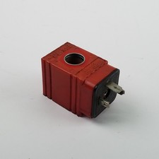 Parker 851006 120Vac DS Coil Series 1/2" I.D., 25W, D Din Plug Face - USED