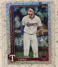 2025 Topps Series 1 Celebration - Jonah Heim Confetti #51 Rangers