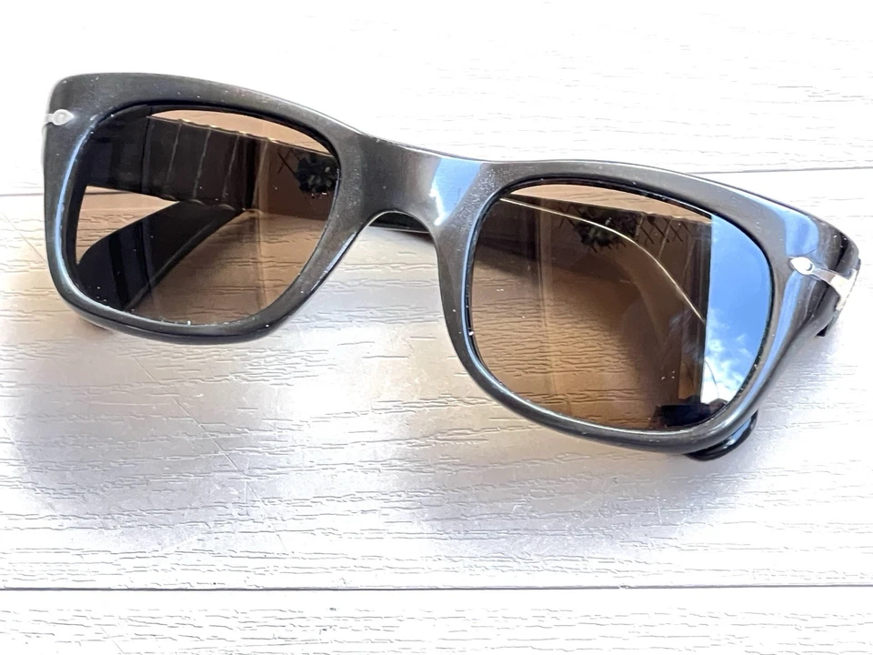 De colección Persol Ratti 6201 estilo wayfarer hecho años 50! (color gris raro) Raro Foto 3 de 4